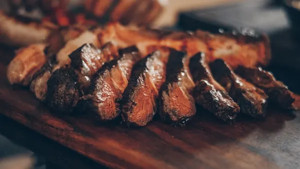 Tagliata z Wołowiny z Rukolą